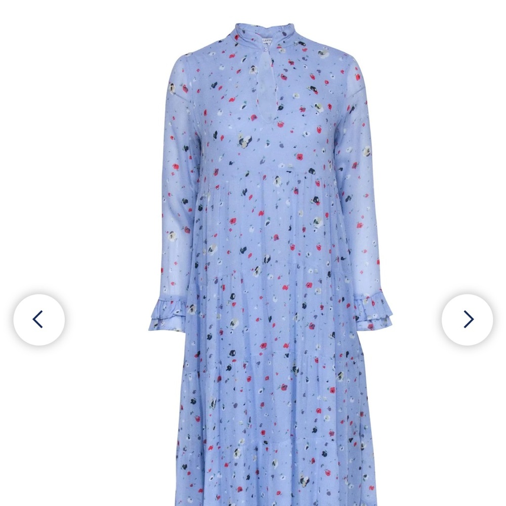 GANNI Dainty Georgette Dress